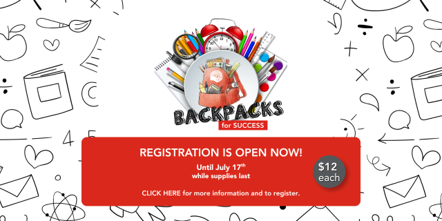 Backpacks for Success