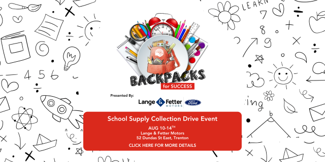 Backpacks for Success